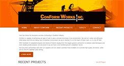 Desktop Screenshot of conformworks.com